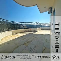 Biakout | Semi-Furnished 3 Bedrooms Ap | Big Balcony | 2 Parking Lots 0
