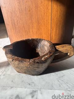 iconic piece imported carved wooden bowl 0