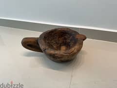 iconic piece imported carved wooden bowl