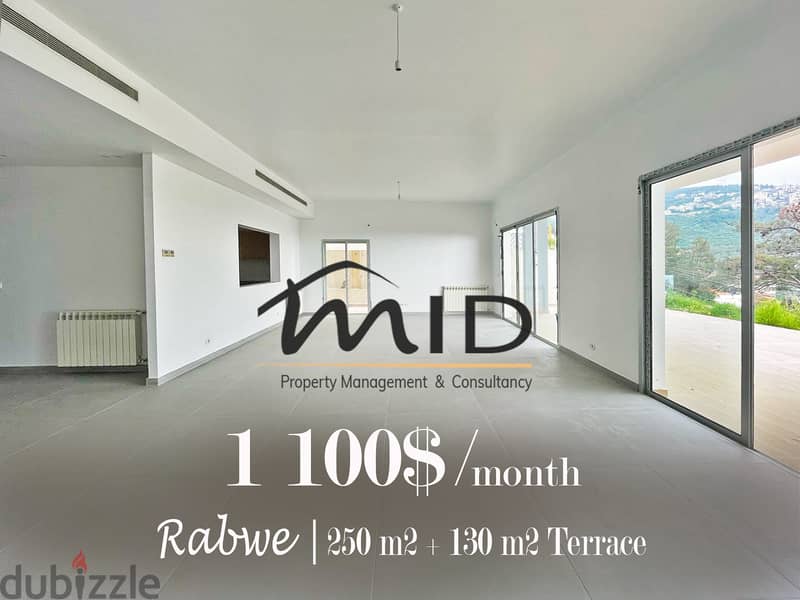 Rabwe | Brand New Unique 250m² + 130m² Terrace | High End | Open View 1