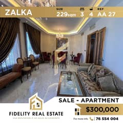 Apartment for sale in Zalka AA27