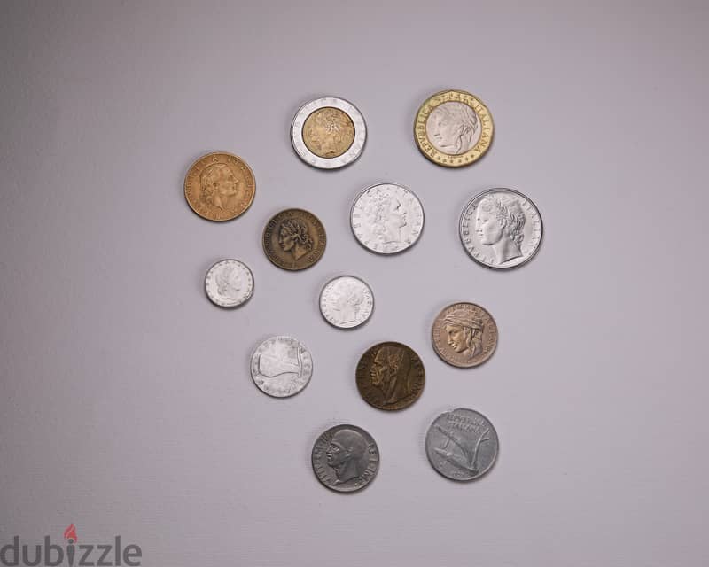 13 Italian old coins 1