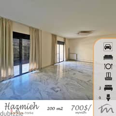 Hazmieh | 3 Bedrooms Apartment | Balconies | ACs & Heating | Parking 0
