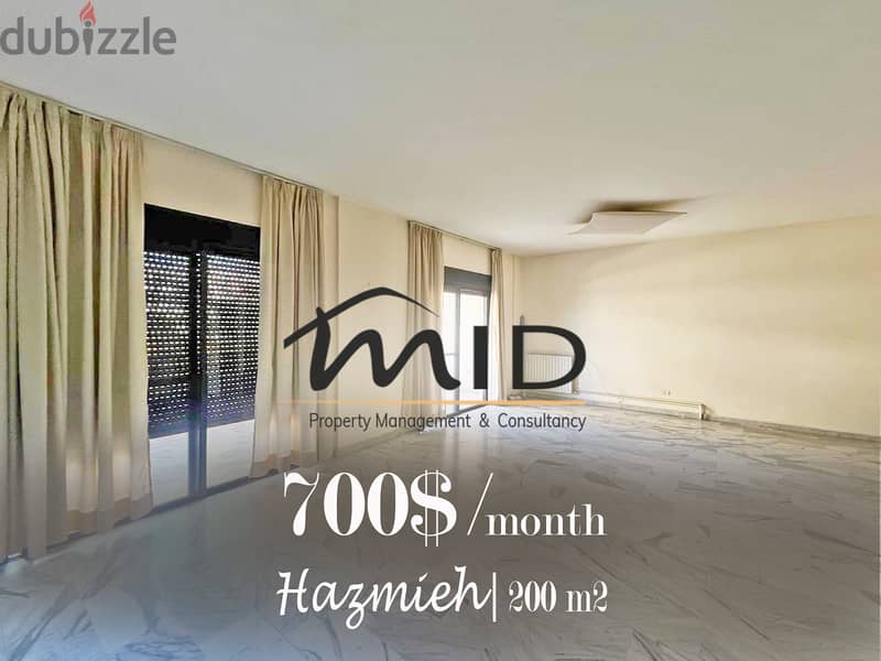 Hazmieh | 3 Bedrooms Apartment | Balconies | ACs & Heating | Parking 2