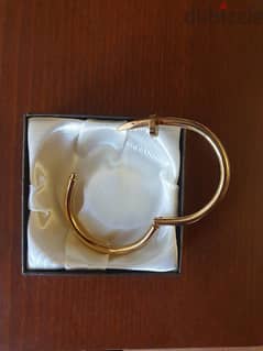 Gold-plated replica "juste un clou" bracelet