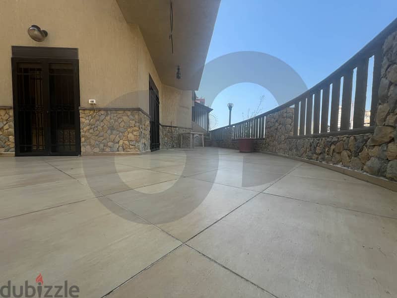 Apartment With 200 Sqm Terrace in Antelias/انطلياس REF#RK104502 8