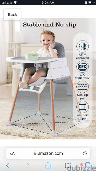 High chair for kids 1