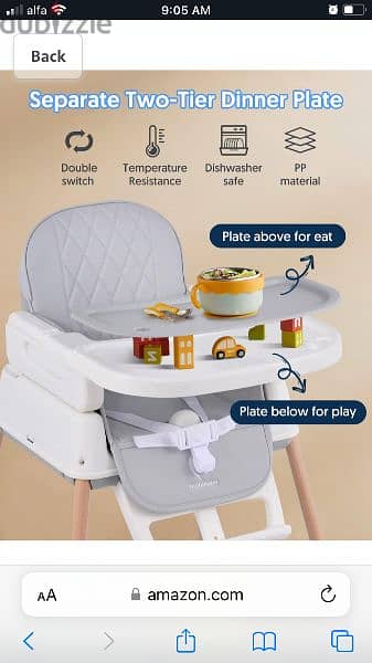 High chair for kids 4