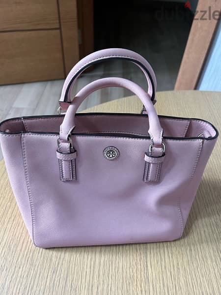 Tory Burch authentic bag baby pink slightly used 3