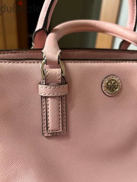Tory Burch authentic bag baby pink slightly used 8