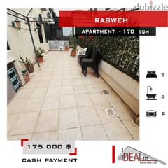 Apartment for sale in Rabweh 170 sqm with Terrace ref#ag20182