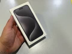 IPhone 15 Pro Max 256Gb (no custom ) Bala jemrok new sealed not active 0