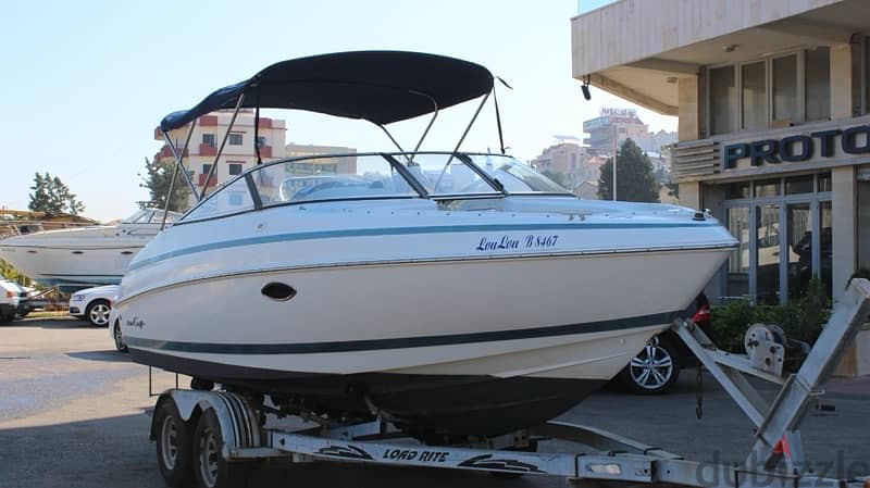 Chris Craft Boat 7 Meters with Trailer, Model Year 2000, 160 hp 1