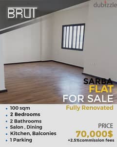 100 sqm Renovated apartment in Sarba! 0