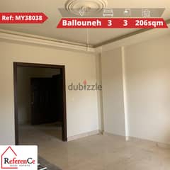 Apartment for sale in ballouneh شقة للبيع في بلونة 0