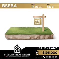 Land for sale in Bseba ND8