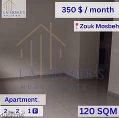 Apartment For Rent Located In Zouk Mosbeh شقة للإيجار في ذوق مصبح 0