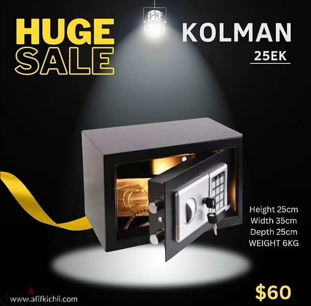 Kolman Safes all Sizes! 1