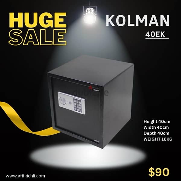 Kolman Safes all Sizes! 5