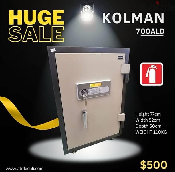 Kolman Safes all Sizes! 6