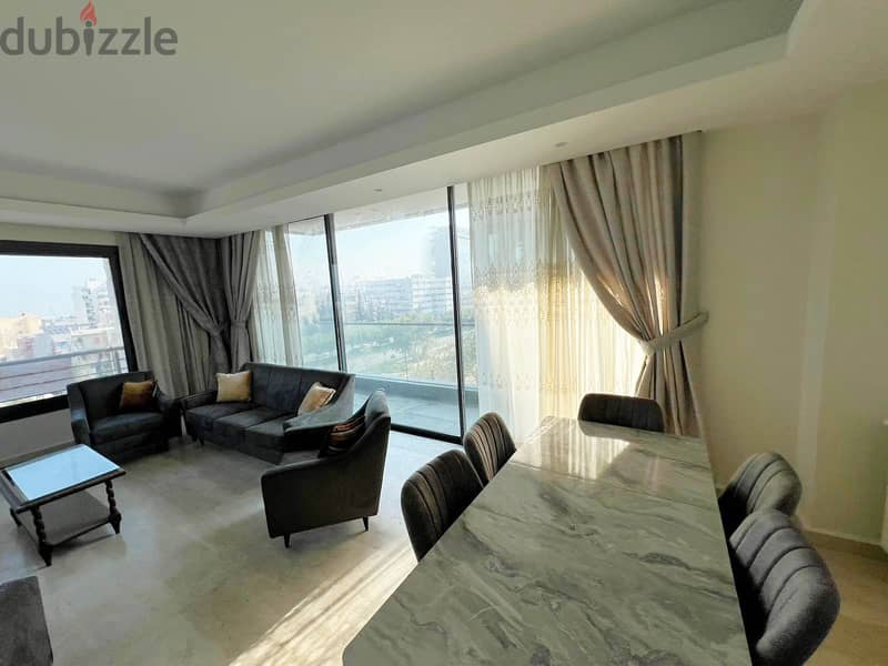 185 SQM Furnished Apartment for Rent in Gemmayzeh, Beirut with View 1