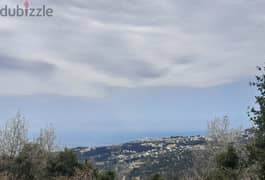 1275 SQM Land with 2 Old Houses in Ajaltoun with Sea & Mountain View