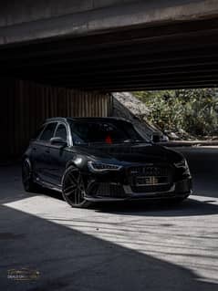 Audi RS6 2014 AVANT , Company Source& Services (Kettaneh) ,Full Carbon