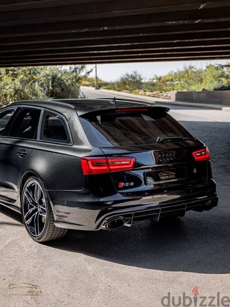 Audi RS6 2014 AVANT , Company Source& Services (Kettaneh) ,Full Carbon 6