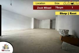 Zouk Mikael 78m2 | Shop | Rent | Perfect Investment | EH |