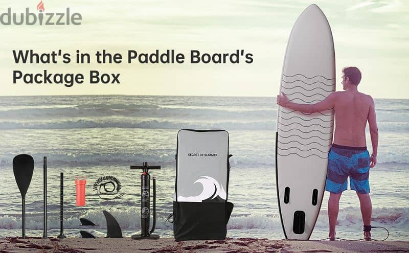 bodioo inflatble stand up paddle board 8