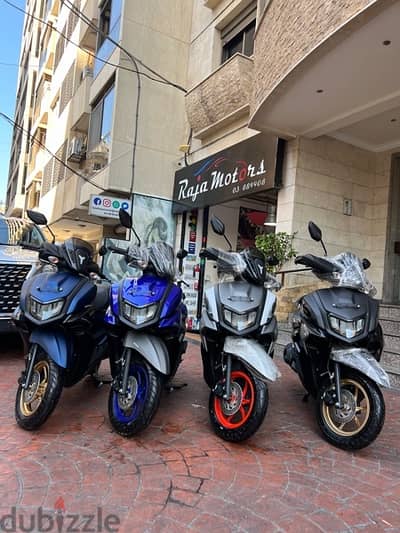 yamaha Ray ZR Street Rally Hybrid 125 cc okm