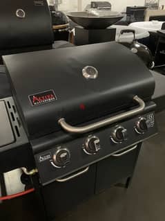 dakota barbecue grill 4+side burner 0
