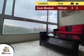 Zouk Mosbeh 150m2 | Renovated | Panoramic View | EL |