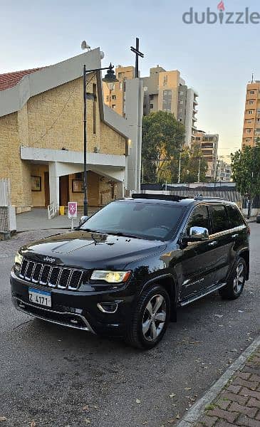 Jeep Grand Cherokee Overland 2015 v6 with Special Plate Number 2