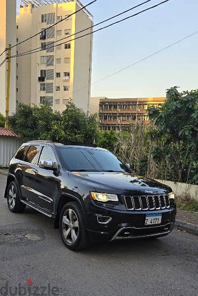 Jeep Grand Cherokee Overland 2015 v6 with Special Plate Number 3