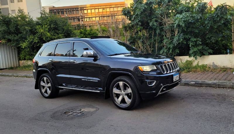 Jeep Grand Cherokee Overland 2015 v6 with Special Plate Number 4