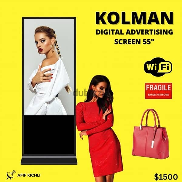 Kolman LED Advertising Screen 32-43-55 Smart 2