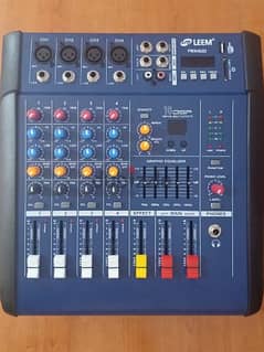 mixer 4 channel powered new in box