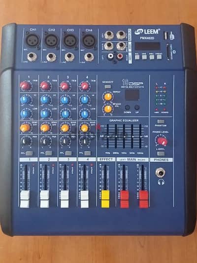 powered mixer 4 channel new in box