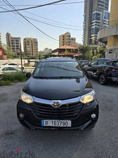 TOYOTA AVANZA 2017 AUTOMATIC   مصدر و صيانة الشركة لبنان سيارة جديدة