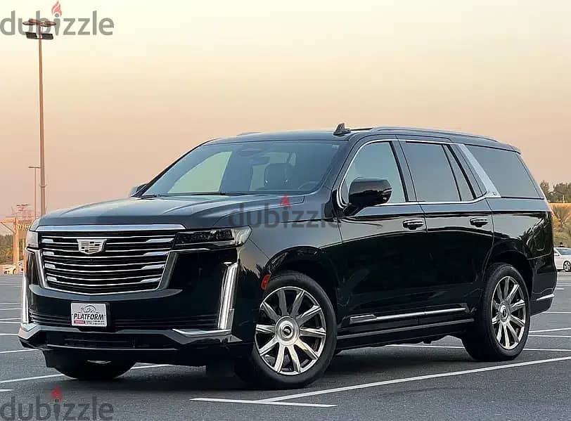 Cadillac escalade platinum 2021 full option with message in seat Start 0