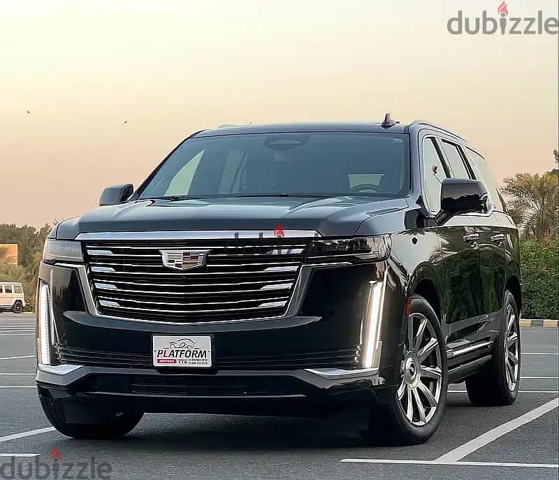 Cadillac escalade platinum 2021 full option with message in seat Start 1