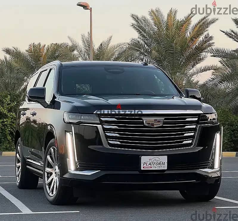 Cadillac escalade platinum 2021 full option with message in seat Start 2