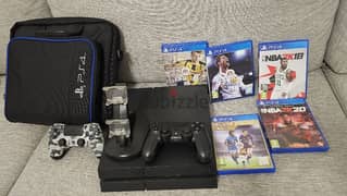 PS4 + accessories