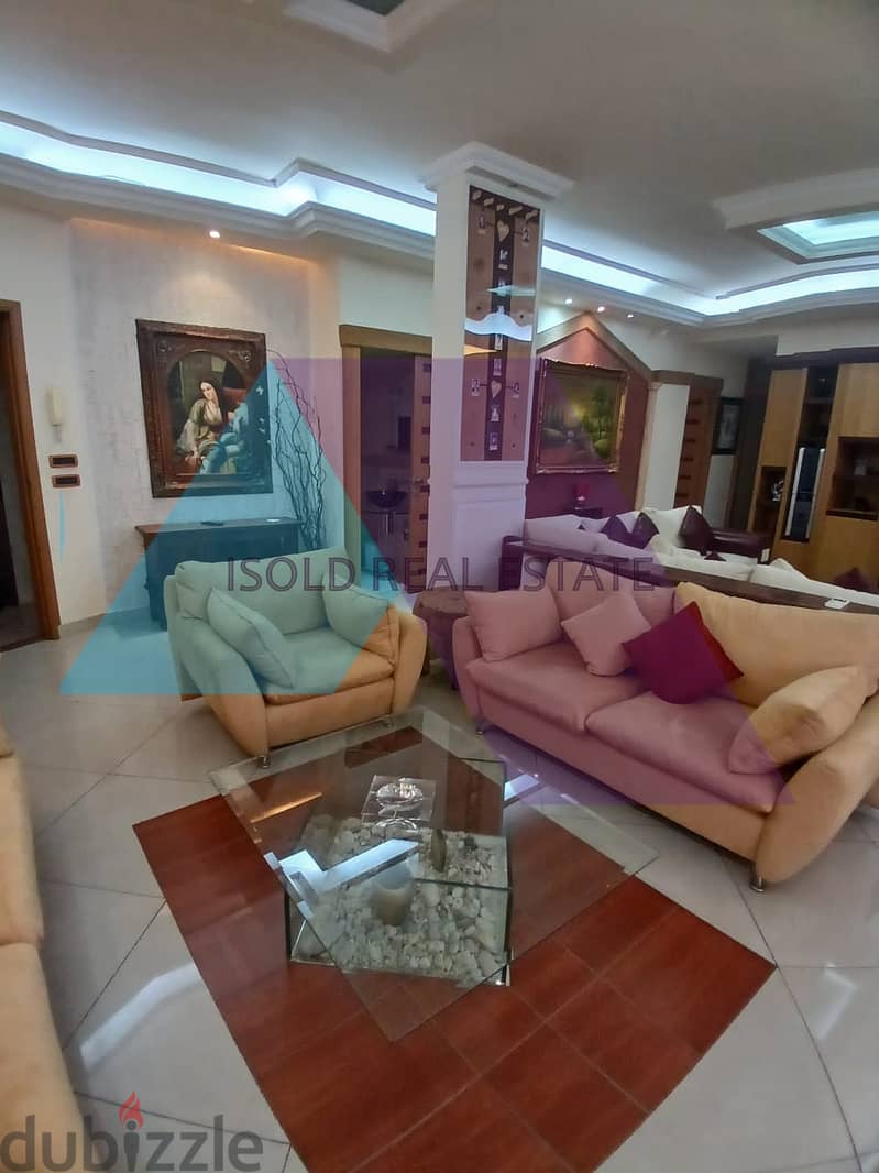 Luxurious Fully furnished 200 m2 apartment for rent in Zalka 2