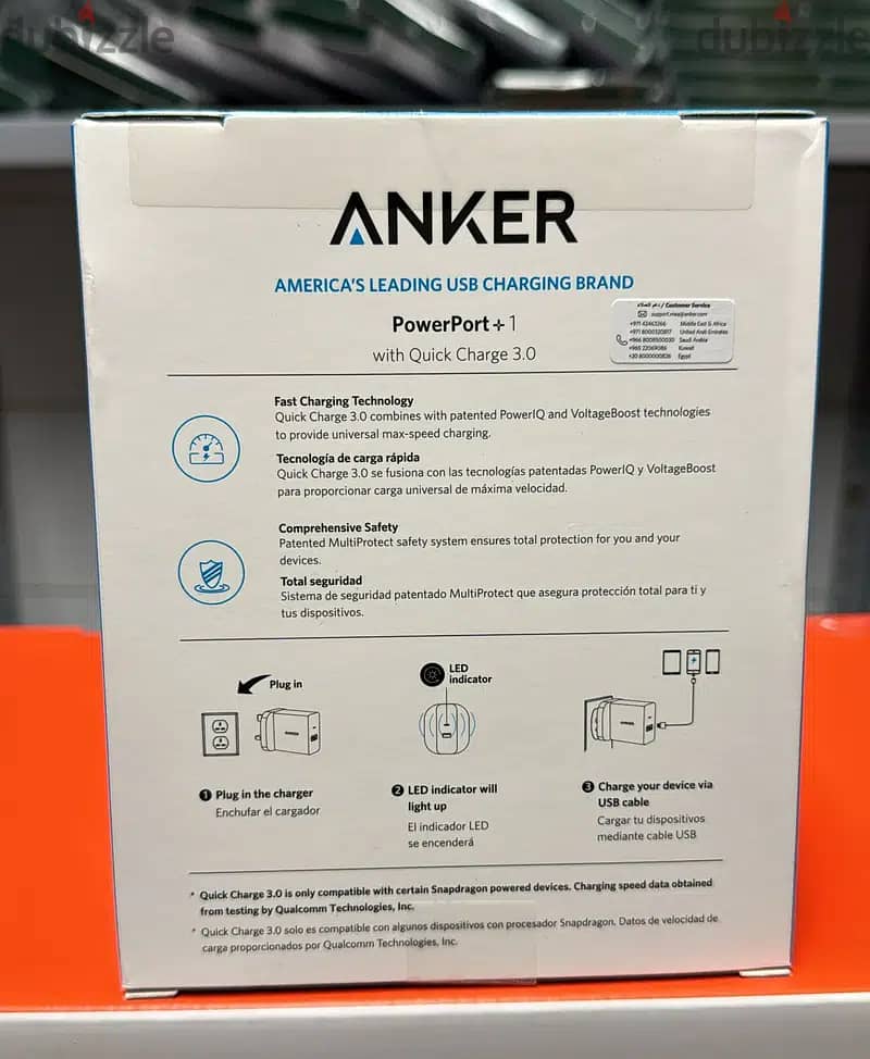 Anker powerport+1 charger 1