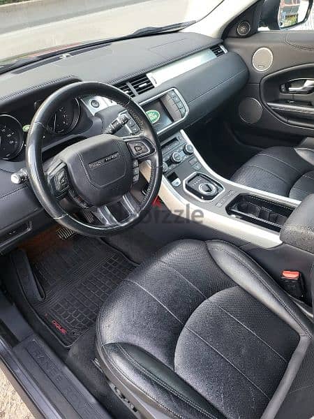Range Rover Evouqe 2016 full options tiptrinic screen navigation 7