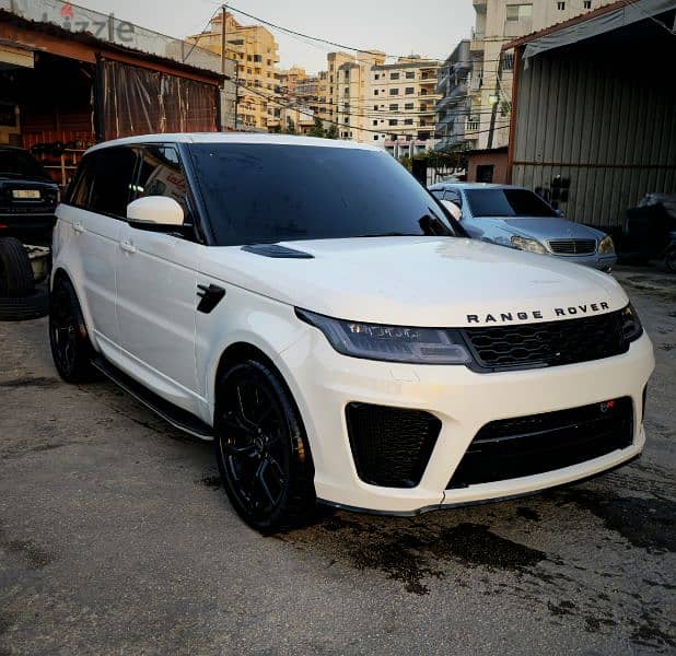Range Rover Supercharged 2015 Look SVR 2020 Ajnabi Clean Carfax. 1
