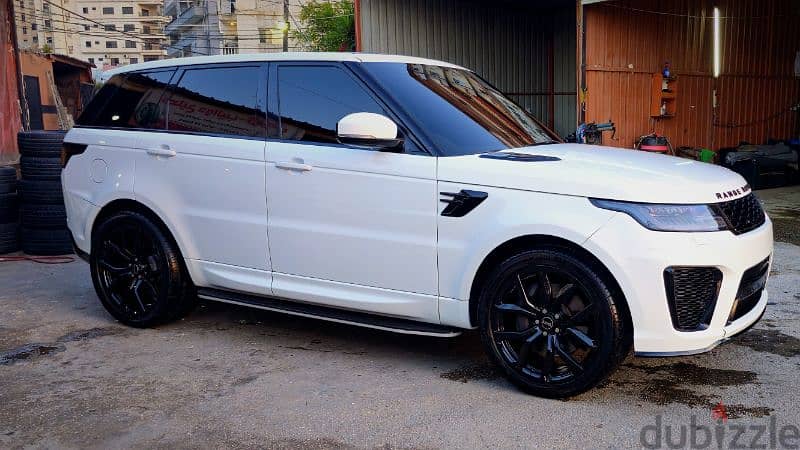 Range Rover Supercharged 2015 Look SVR 2020 Ajnabi Clean Carfax. 11