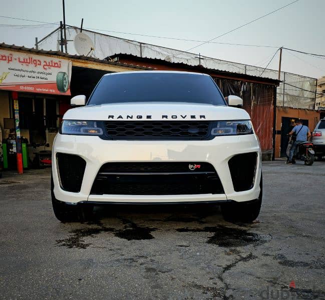Range Rover Supercharged 2015 Look SVR 2020 Ajnabi Clean Carfax. 12
